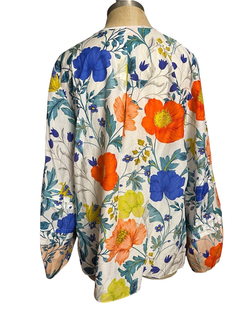 Kobi Halperin Cassie Ada Silk Cotton Floral 2 Piece Skirt Set Boho M L NWOT - Picture 10 of 16